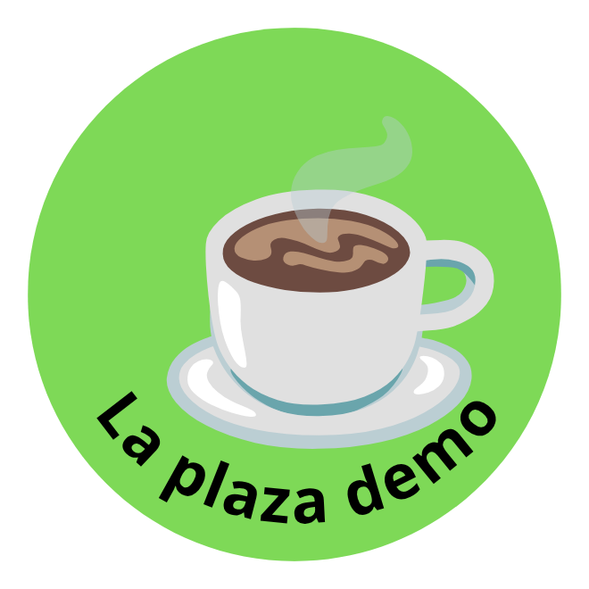 Logo de La Plaza Café · Demo